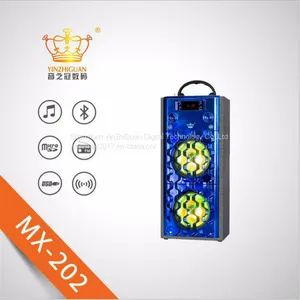 Karaoke Mobile Phone Bluetooth Speakers With LED Light thumbnail-4