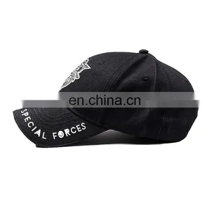 Fashion Wholesale Promotional Custom Embroidery Patch Cotton Baseball Cap thumbnail-5