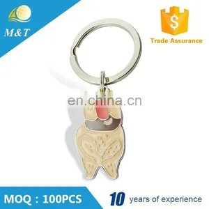 Cheap Popular 3d Custom Shaped Keychain Metal thumbnail-2