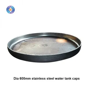 Special Offer Dia 600mm Thk 0.36mm 304 Stainless Steel Water Tank Covers for Horizontal Tank thumbnail-4