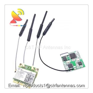 Embedded GPS + Wifi Antenna Tube Coaxial Cable Indoor Antenna for Bluetooth Wifi Module thumbnail-1