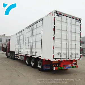 Heavy Duty Transport Bulk Cargo Box Van Trailer thumbnail-4