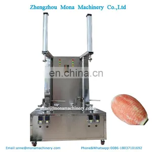 Double Blades Watermelon Big Fruit Peeling Machine for Sale thumbnail-1