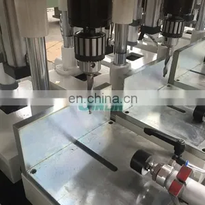 Aluminum Curtain Wall Profile Four Head Combined Drilling Machine thumbnail-3