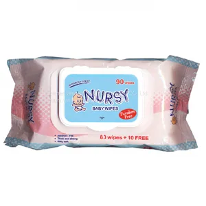80pcs Sensitive Baby Wet Wipes , no Fragrances no Alcohol no Parabens Wet Wipes thumbnail-3