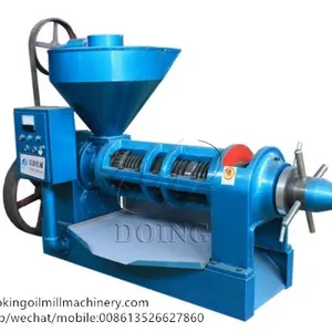 Single Screw Groundnut Oil Press Machine Small Peanut Oil Extraction Machine for Sale thumbnail-1