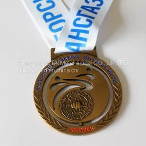Newest Hot Sale Black Color Sport Stopwatch Medal for Souvenir. thumbnail-4