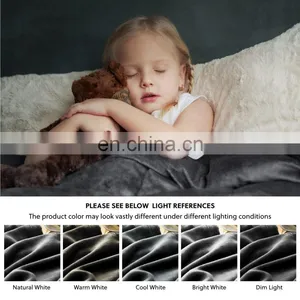 Durable Comfy King Size Winter Flannel Fleece Blanket For Office thumbnail-6