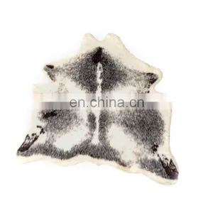 NAturelife Non-slip Bedside Bed Mats Table Grey Faux Arctic Wolf Rugs With Logo thumbnail-6