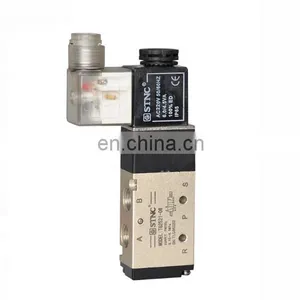 STNC Solenoid Valve TG2521-08 AC220V 3 Position 5 Way Control Valve thumbnail-1
