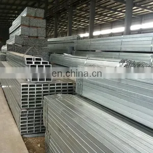 Low Carbon ERW Galvanized Square Steel Pipe thumbnail-5