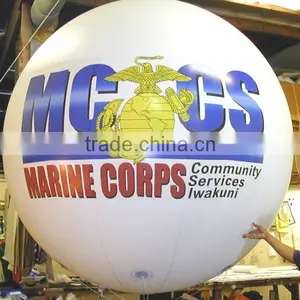2016 Top Quality Commercial Big Inflatable Advertising Helium Ballon For Sale thumbnail-1