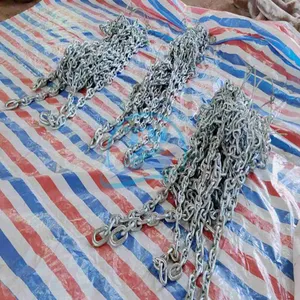 Black Coated Small Anchor Chain12.5-38mm Galvanized Marine Chain thumbnail-5