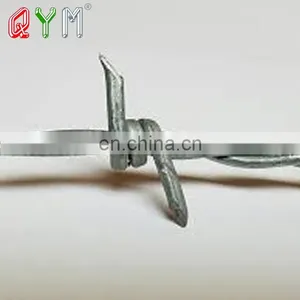 Wholesale Sharp Quality Plastic PVC Coated Barbed Wire thumbnail-3