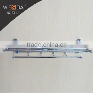 China Wesda Bathroom Accessories 2015 Sus 201 Stainless Steel Towel Rack thumbnail-1