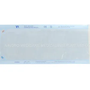 Sterilization Pouch Self Sealing Pouch Flat Pouch thumbnail-1