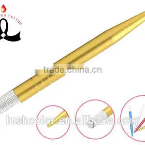 Hot Sell Permanent Makeup Microblading Eyebrow Blue Manual Pens With Light Weight thumbnail-2