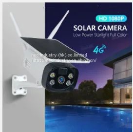 Hot Deal 1080P Solar Powered Outdoor Wireless Waterproof CCTV Security Bullet Solar 4G Camera thumbnail-5
