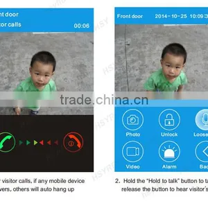 Smart Phone Control Wireless Wifi Video Doorbell thumbnail-2