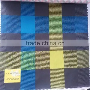 300T 100% Polyester Pongee Stripe Printed Fabric thumbnail-1