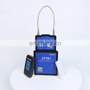 High Quality IP67 Waterproof GPS Electronic Lock JT701 for Fixed Tracking Cargo Anti-theft Container thumbnail-4