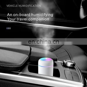Rechargeable Ultrasonic Car Air Humidifier Cool Mist Usb Mini Portable Humidifier For Christmas Gift thumbnail-4