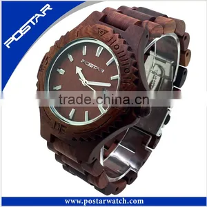 2016 New Design Unisex Vogue Handmade Wooden Watches thumbnail-1