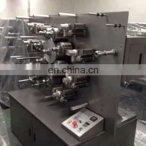 UGS1006 Maquina Impresora Rotativa Para Etiqueta de Lavado Automatic Rotary Letterpress Label Printer thumbnail-2