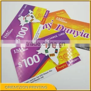 Professional Quality Plastic Pvc Scratch Calling Card With Scratch Panel thumbnail-5