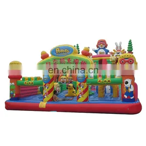 Soft Play Area Customised Indoor Playcentre Inflatable Bouncing Castle for Sale thumbnail-4