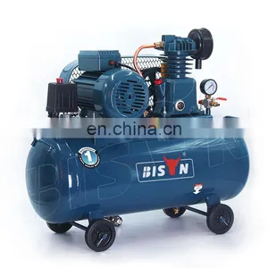 Bison Electrical Industria Belt Driven Compressors Piston 230Voltage 40 L 5 Bar Power Air Compressor thumbnail-1