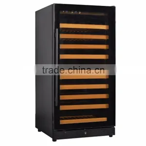 230L Double Tempered Anti-UV Compressor Wine Coolers Cellars Refrigerators thumbnail-2