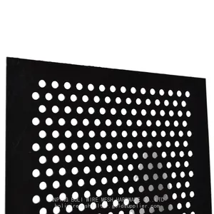 PVC Coated Round Hole Perforated Metal Mesh,Stainless Steel Perforated and Hot Zin Perforated Plate thumbnail-1