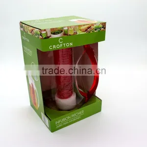 Hot Sale! 2.5L Single Wall Fruit Infusion Pitcher With Custom Logo Design Quality Choice thumbnail-1