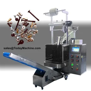 Automatic Bolt Nuts Nails Fasteners Screw Vibrating Plate Counting Sealing Packing Machine thumbnail-5