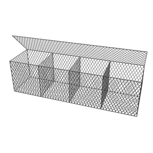 Hexagonal Gabion Basketwholesale Gabion Box Hexagonal Gabiongalvanized Gabion Boxgabion Box thumbnail-1