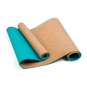 Premium Cork Yoga Mat 68x24 Inches With 5mm Thickness for Enhanced Support and Comfort in Yoga Practice thumbnail-3