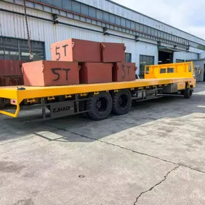 30-ton Electric Truck - 30-ton Load Capacity Electric Flatbed Truck for Factory Areas thumbnail-4