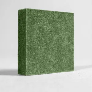 12mm Thickness of Echo Reduce Fireproof Suspended PET Felt Acoustic Ceiling Tile Panels thumbnail-5