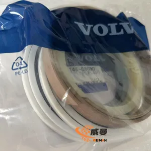Volvo Hydraulic Boom Arm Bucket Cylinder Seal Kits 14515051 14589129 14515052 14589131 14515053 14589132 for EC200B EC210B EC210C thumbnail-2