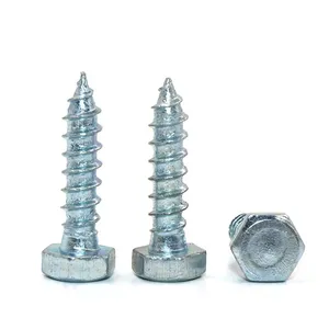 DIN 571 Hex Head Wood Screw in Grade A2-70 Stainless Steel thumbnail-5