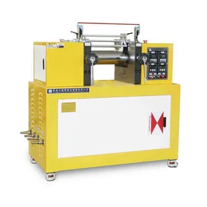 WX-401 PLC-Controlled Precision Two-Roll Mill With Variable Frequency Drive thumbnail-2