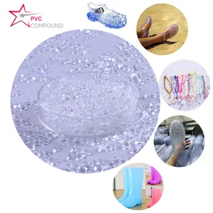 Soft Polyvinyl Chloride Granules PVC Compound for Injection Plastic Molding thumbnail-2