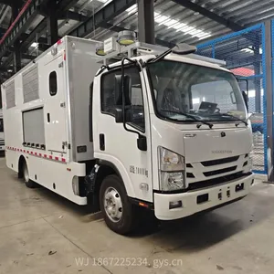 Batch of Isuzu 1200-cubic-meter High-flow Emergency Drainage Vehicles With a 120kw Generator Set and Two 600-cubic-meter Pumps thumbnail-3