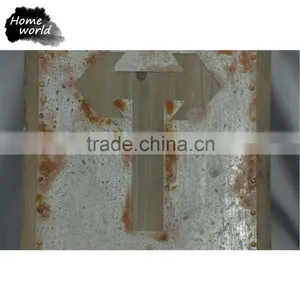 Safety Exit Warming Aluminum Arrow Direction Street Road Sign thumbnail-3