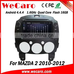 Top Version Android 4.4.4 Car Dvd 8 Inch 2 Din for Mazda 2 Multimedia System Radio Gps 1080p 2010-2012 thumbnail-1