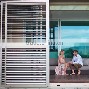 White Aluminium Profile Blade for Sliding Shutter thumbnail-1