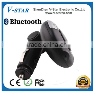 New Bluetooth 4.0 Handsfree Multipoint Speakerphone Car Speaker Kit With Car Charger GPS Music Player thumbnail-1