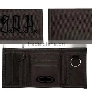 2016 Cheap Promotion Nylon Wallet With Zipper With Embroidery thumbnail-1