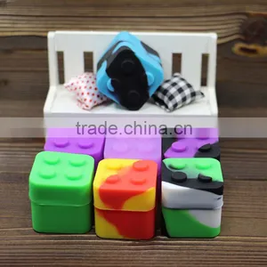 Square 9ml Silicone Container Bho Extracts Silicone Dab Jar Silicone Oil Container thumbnail-4